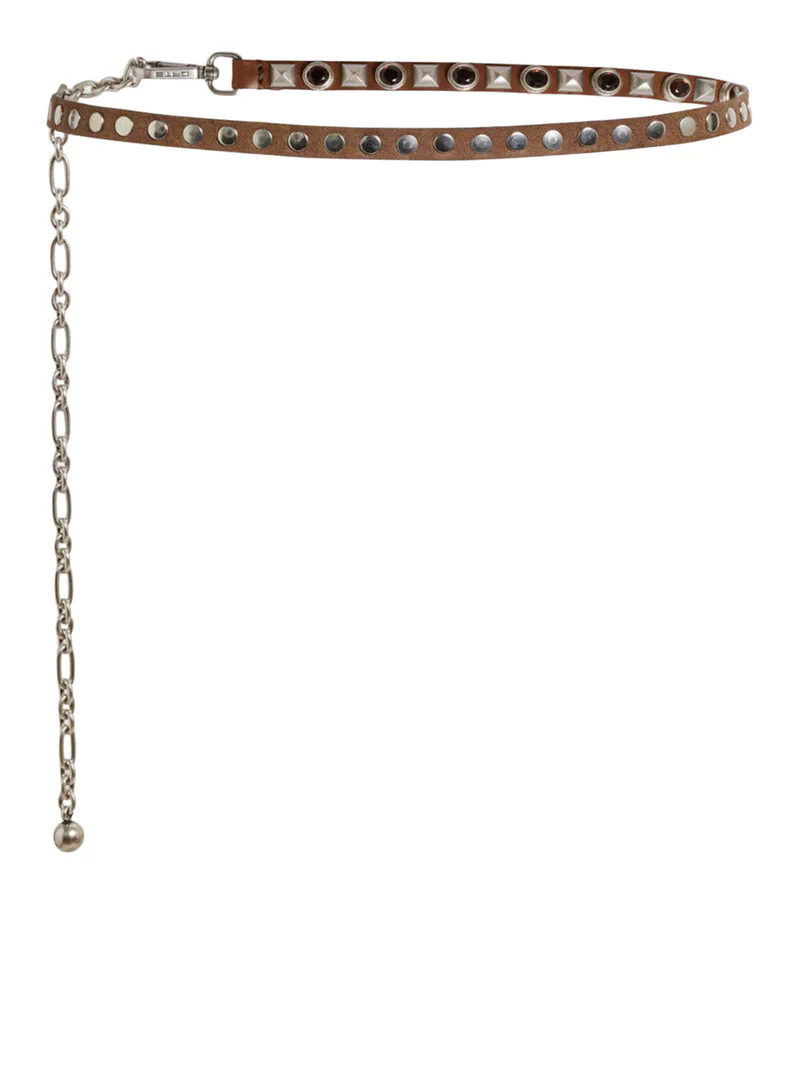 Etro Women Leather Belt With Jewel Studs - Image 2