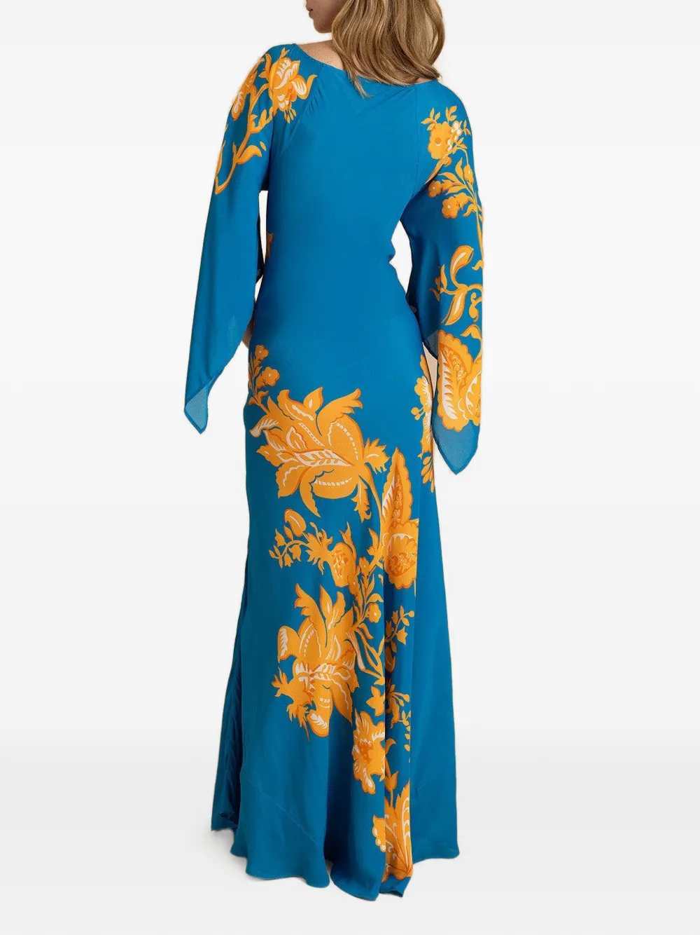 Etro Women Long Floral Print Dress - Image 3