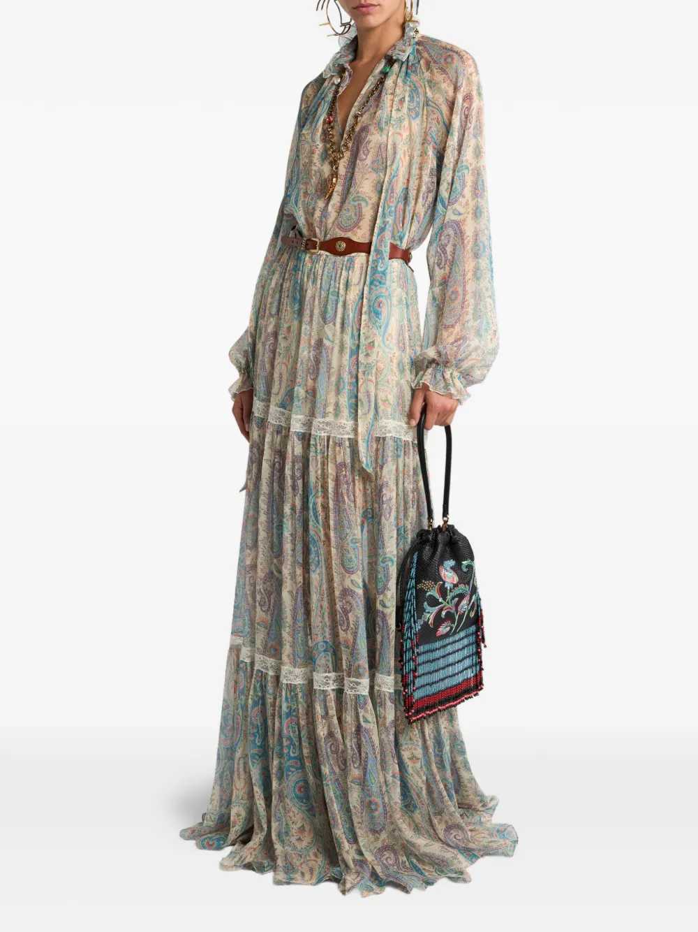Etro Women Long Skirt With Paisley Print - Image 2