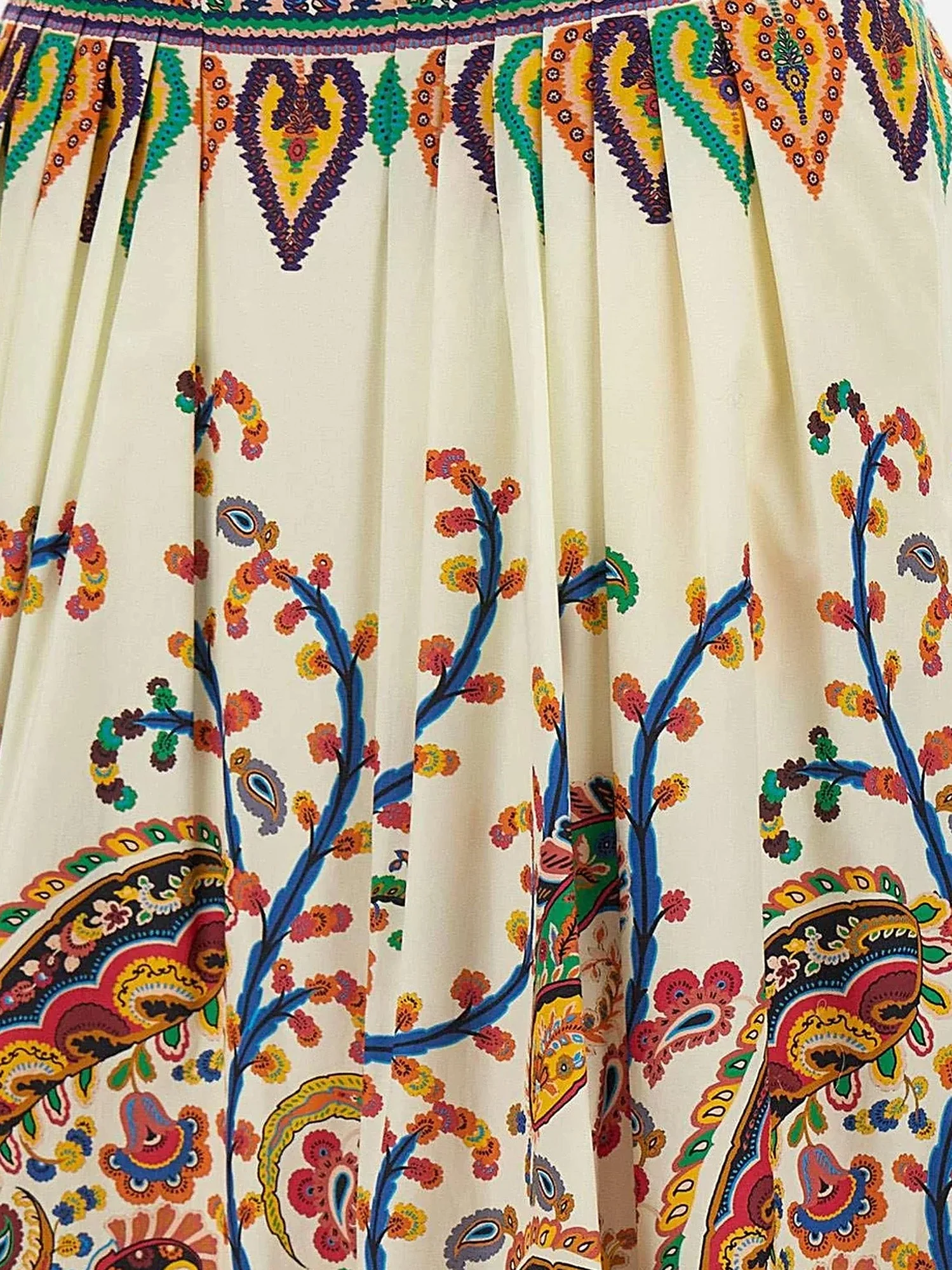 Etro Women Multicolor Cotton Skirt - Image 3