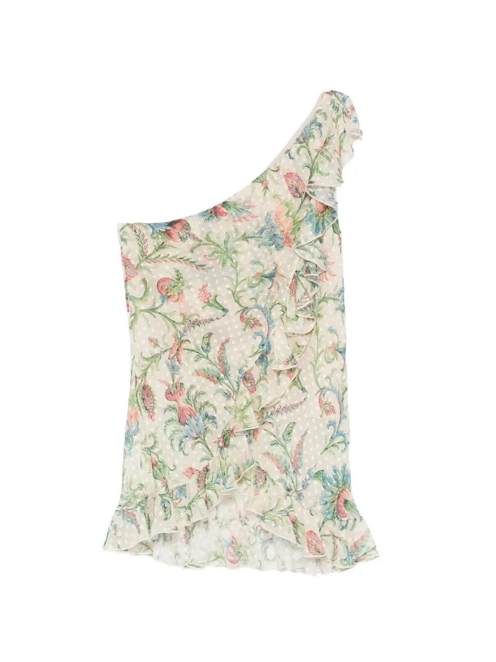 Etro Women One-Shoulder Top With Ruffles