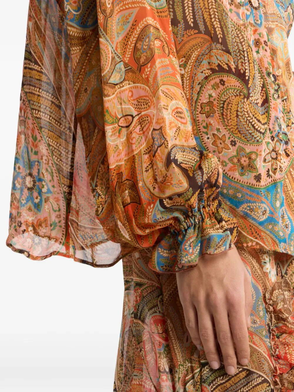 Etro Women Shirt With Frill On The Collar - Image 5