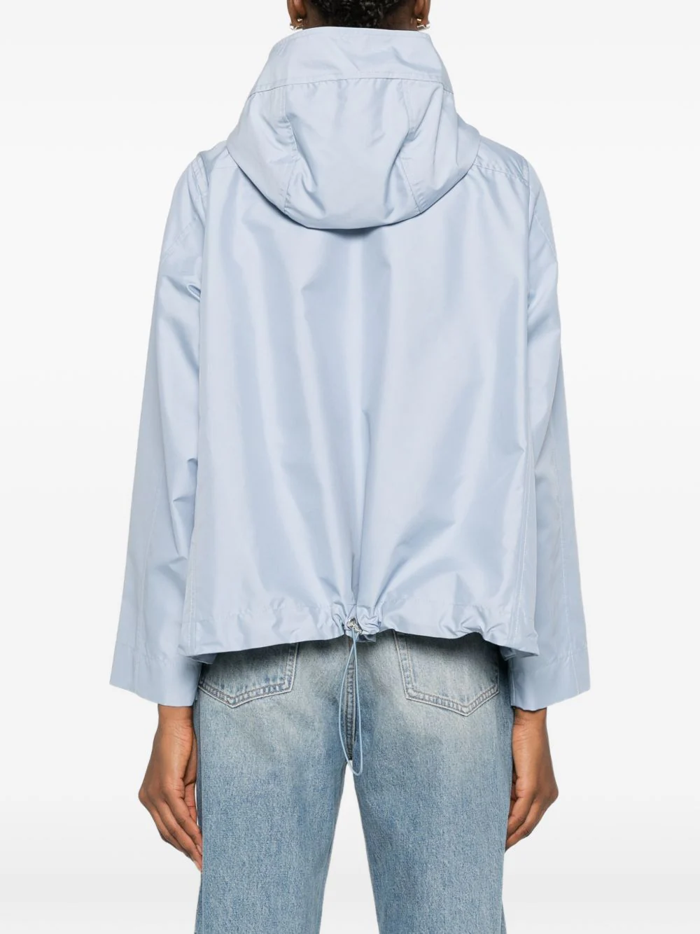 Fay Women Short Hooded Parka Coat - Image 4