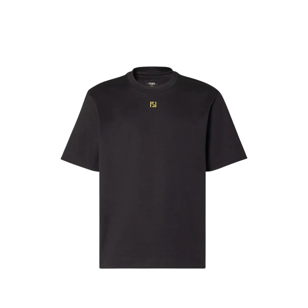 Fendi Black T-Shirts & Vests - T-Shirts Men
