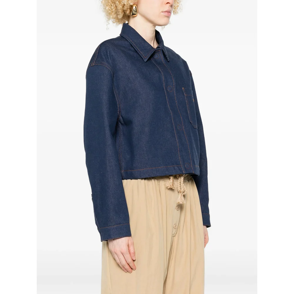 Fendi Blue Jackets - Denim Jackets Women - Image 2
