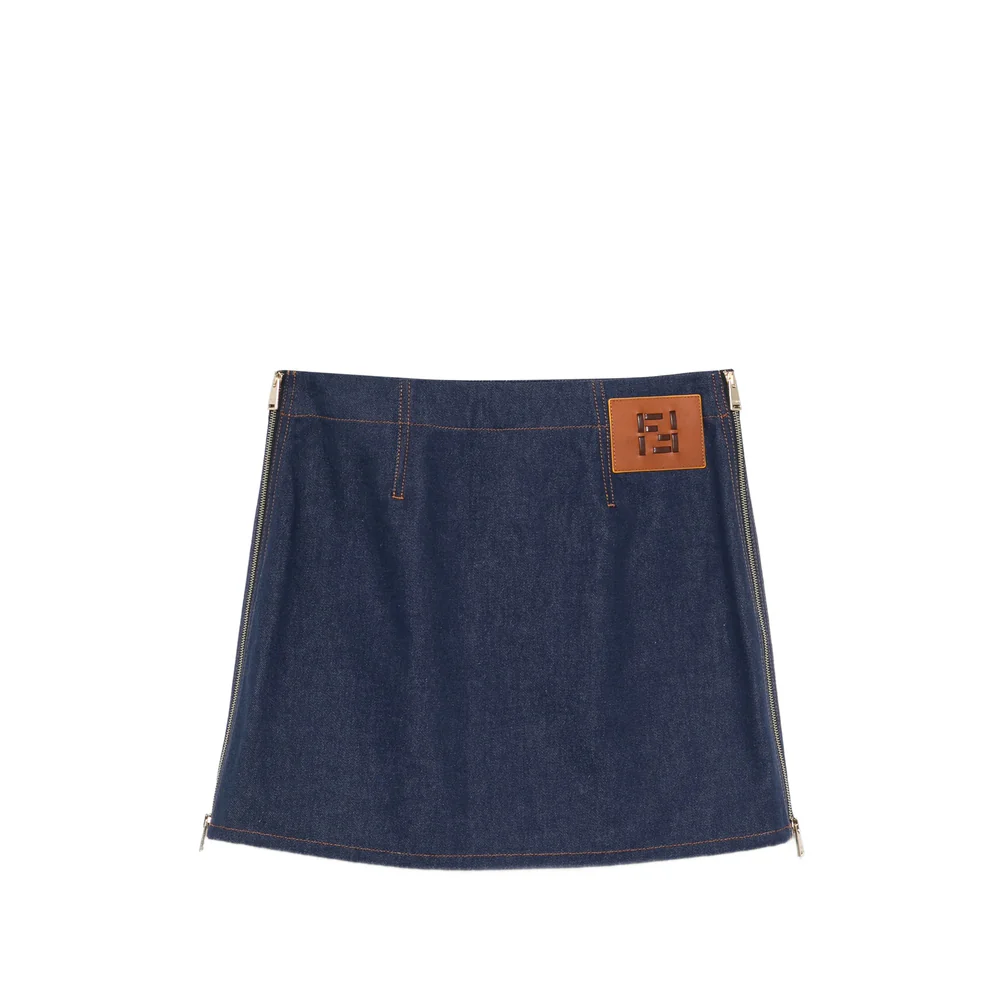 Fendi Blue Skirts - A-Line Skirts Women