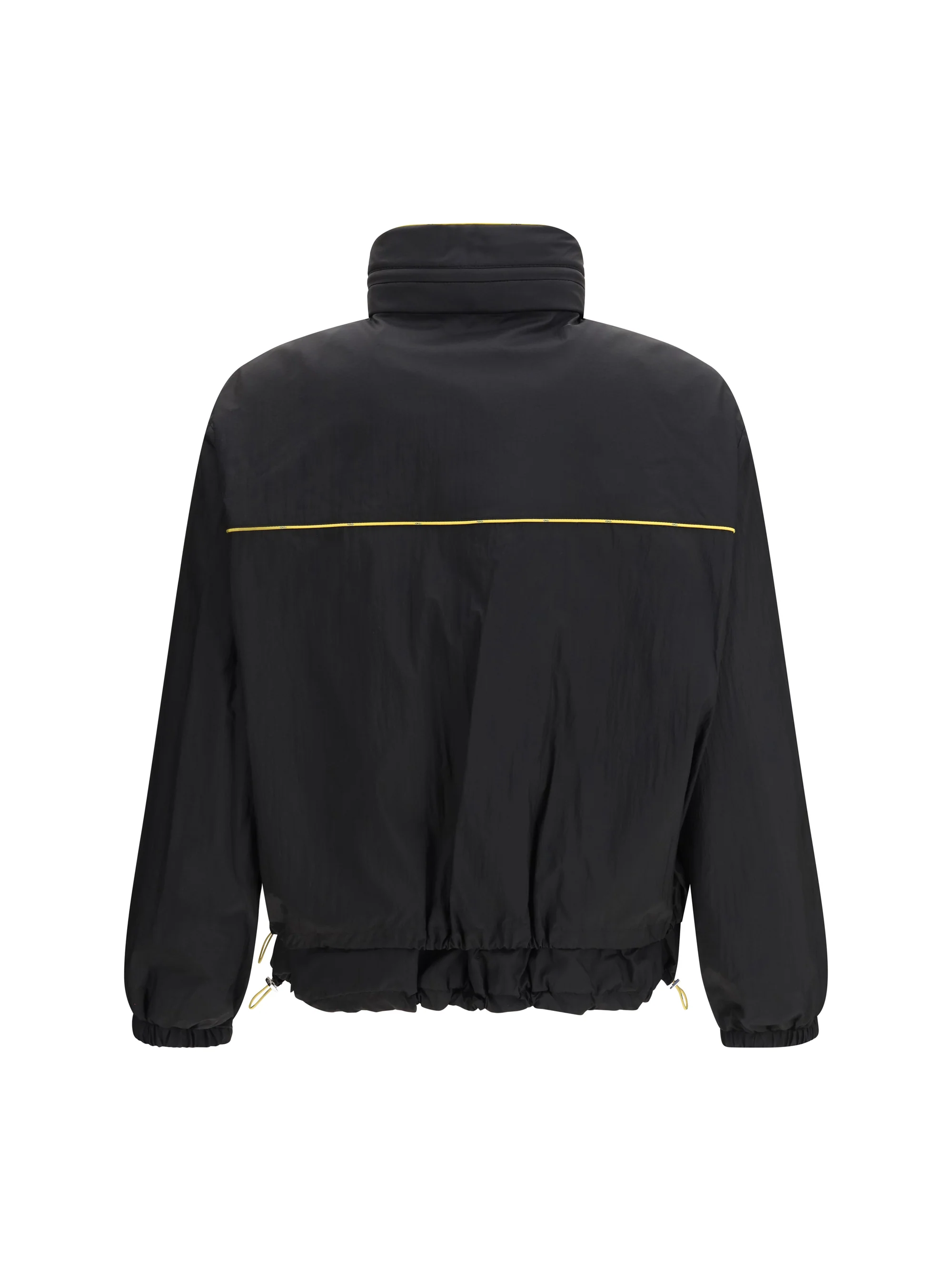 Fendi Men Ff Jacquard Zipped Reversible Windbreaker - Image 3