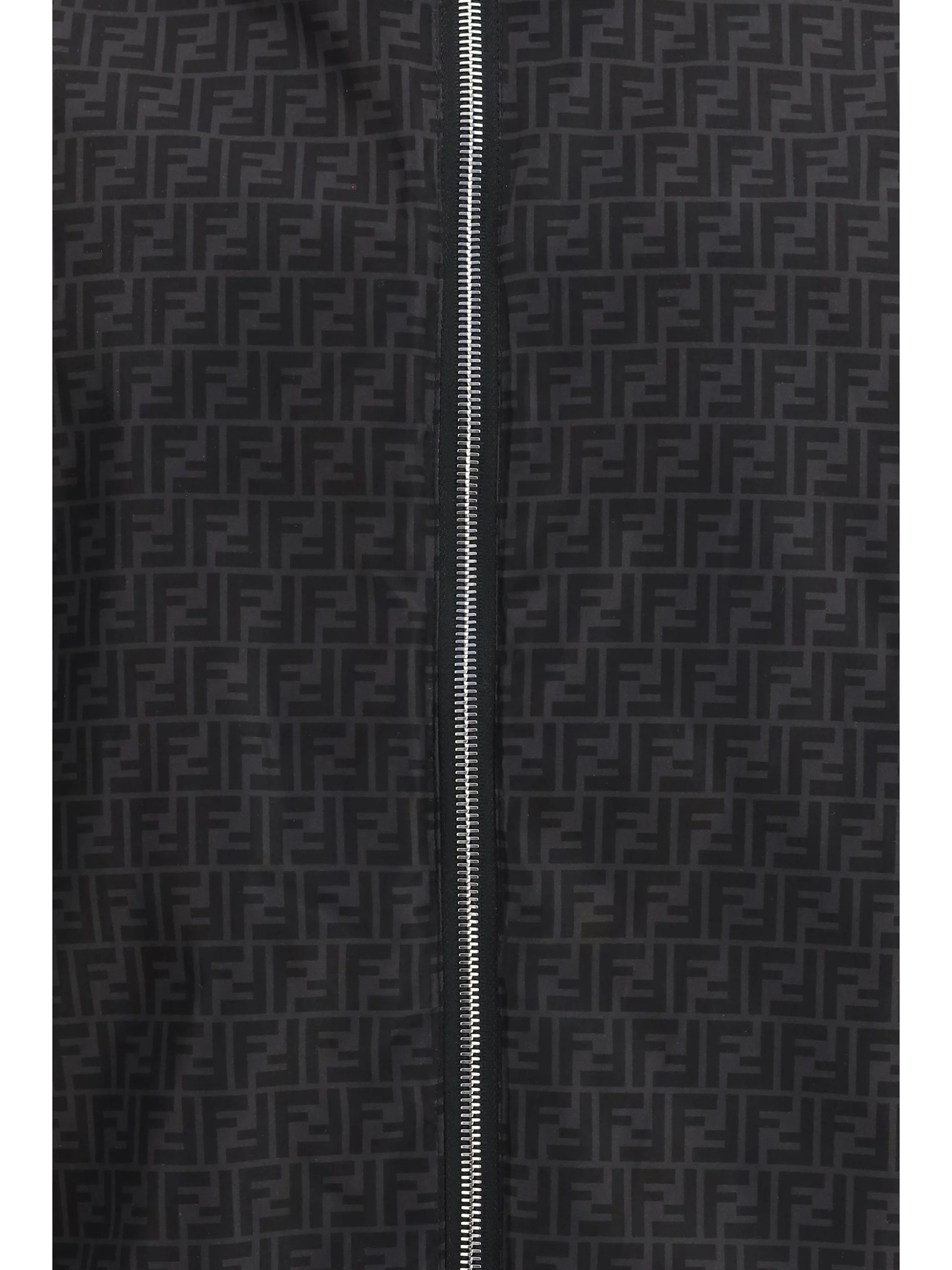 Fendi Men Ff Jacquard Zipped Reversible Windbreaker - Image 6