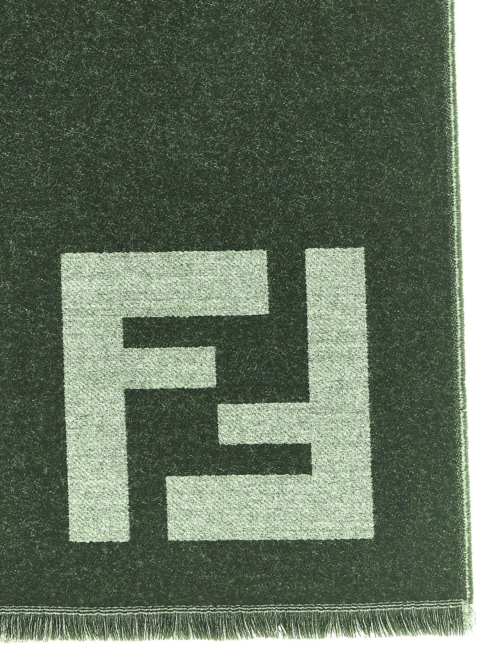 Fendi Men Ff Macro Scarf - Image 2