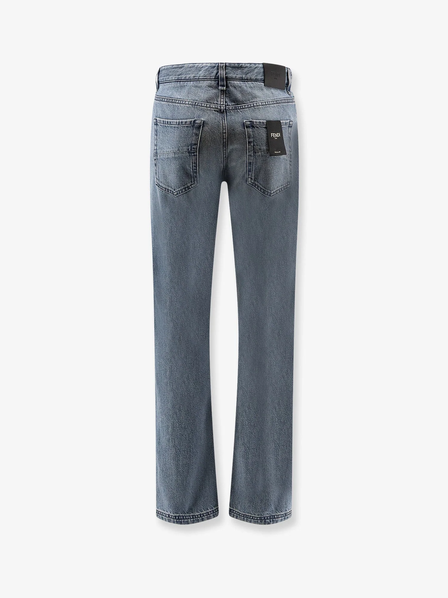 Fendi Men Regular Five Pockets Jeans - Image 2