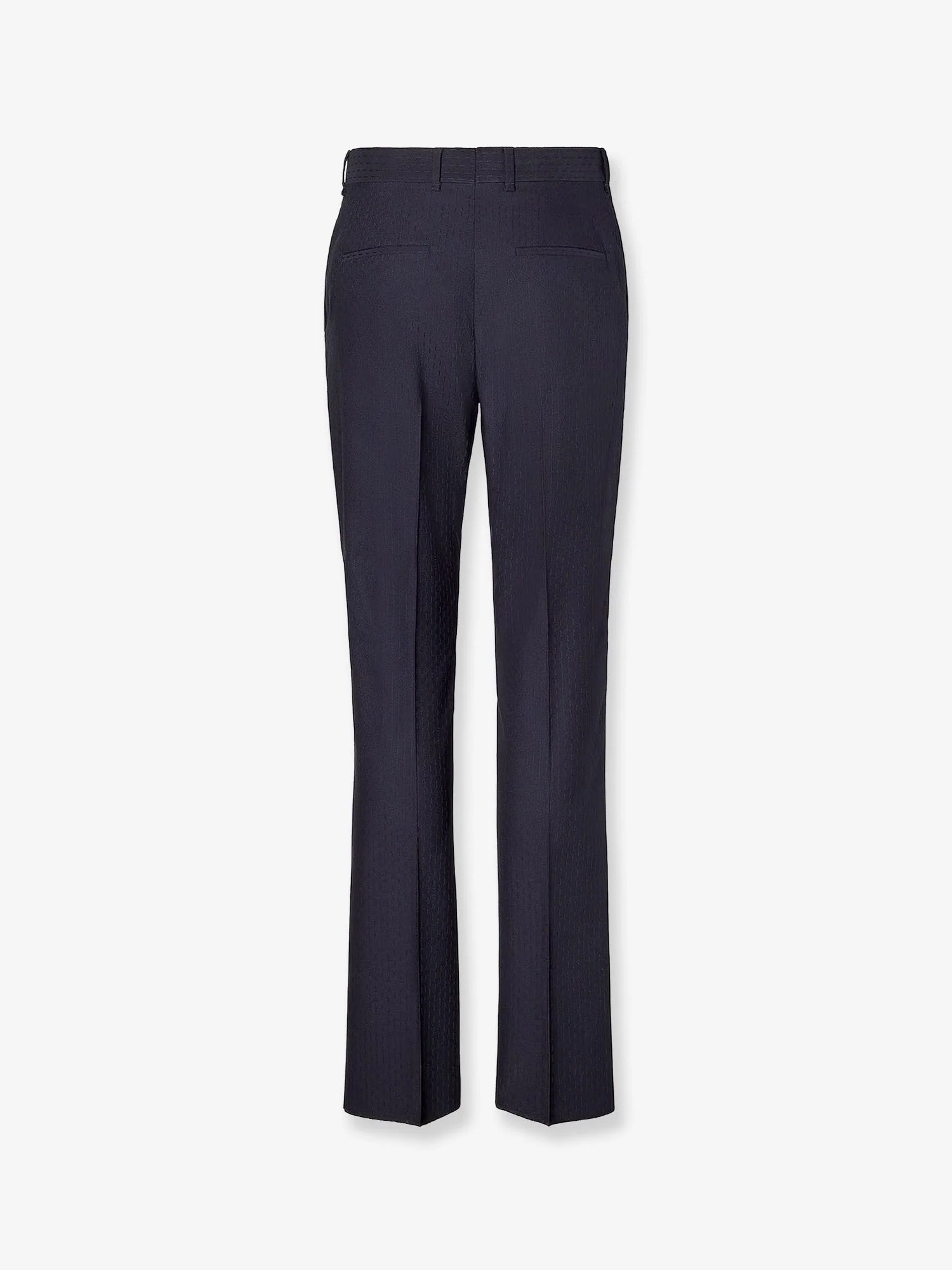 Fendi Men Trousers Wool Tonal Stitching - Image 2