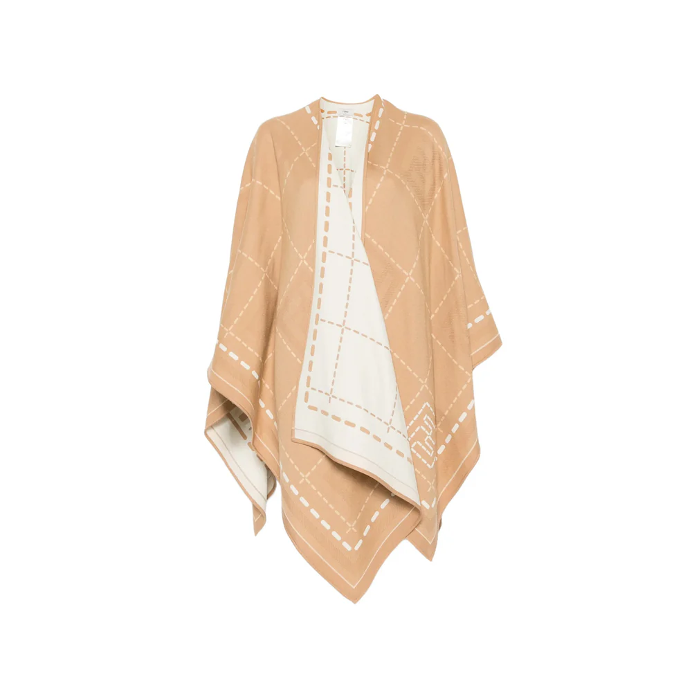Fendi Neutrals Coats - Capes Women