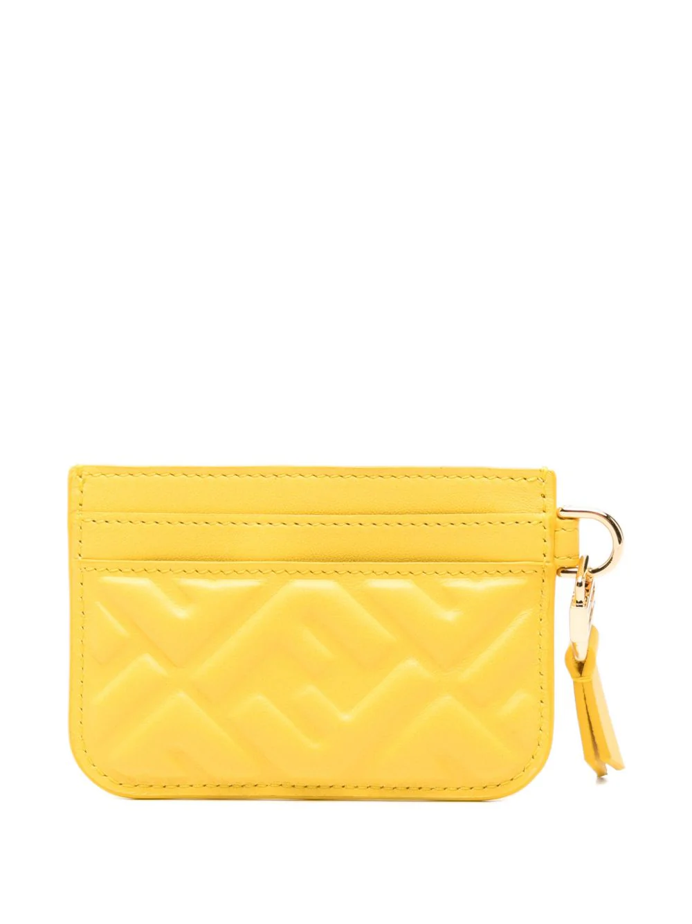 Fendi Women Baguette Leather Card Case - Image 2