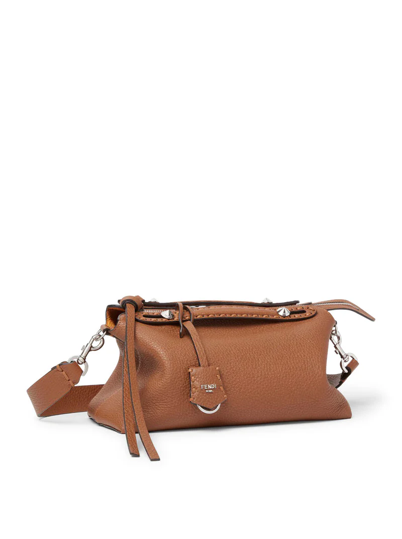 Fendi Women Caramel Leather Medium By The Way Reversible Handbag - Image 5