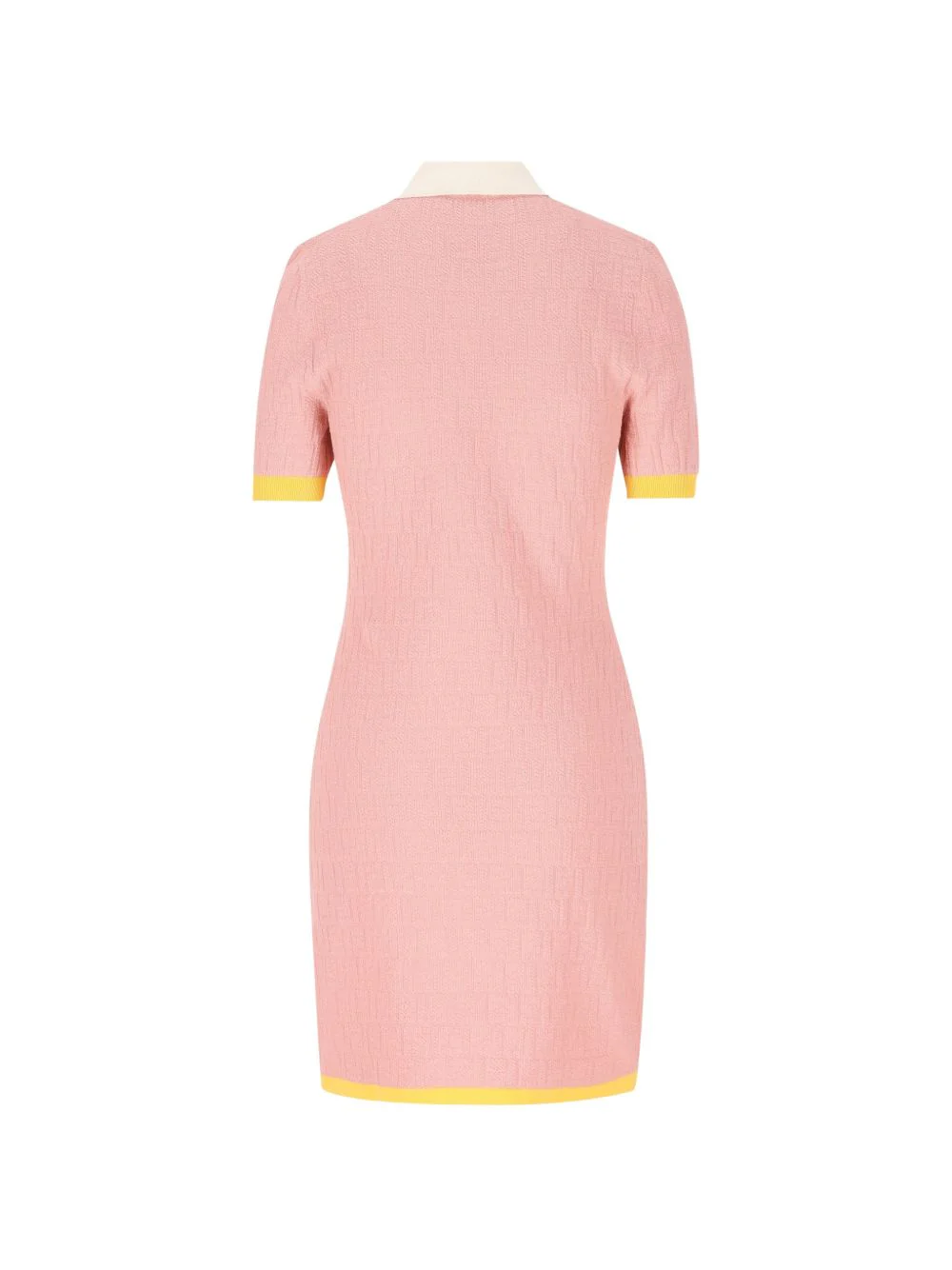Fendi Women Cotton And Silk Blend Short Dress - Image 2