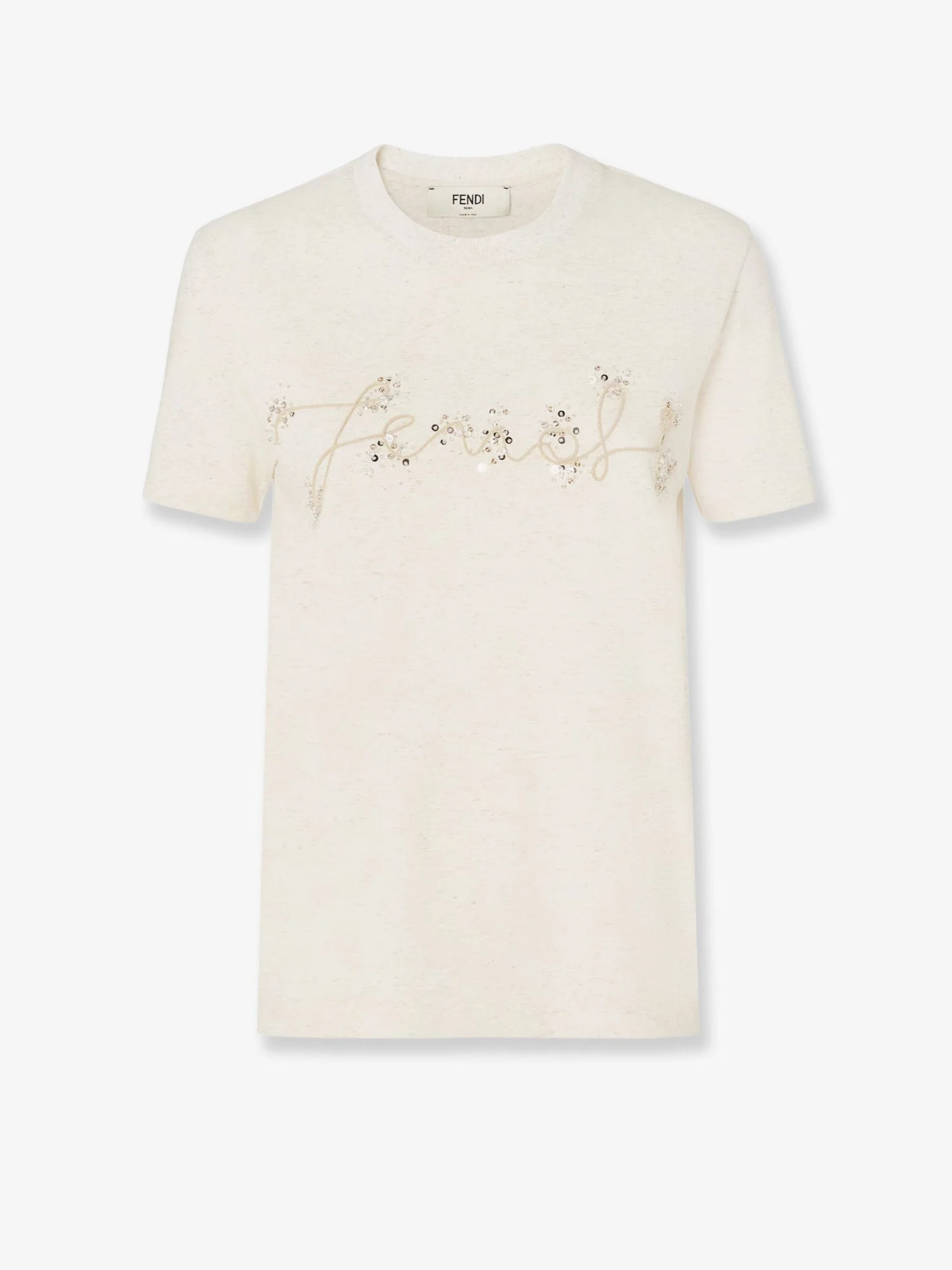 Fendi Women Cotton Blend T-Shirt