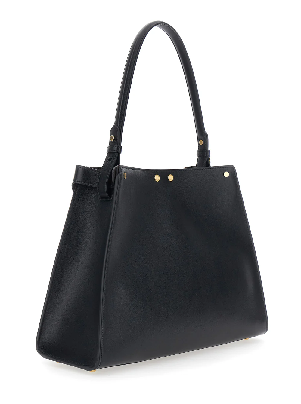 Fendi Women 'Fendi Way' Black Handbag With One Top Handle And Turn-Lock Closure In Leather Woman - Image 3