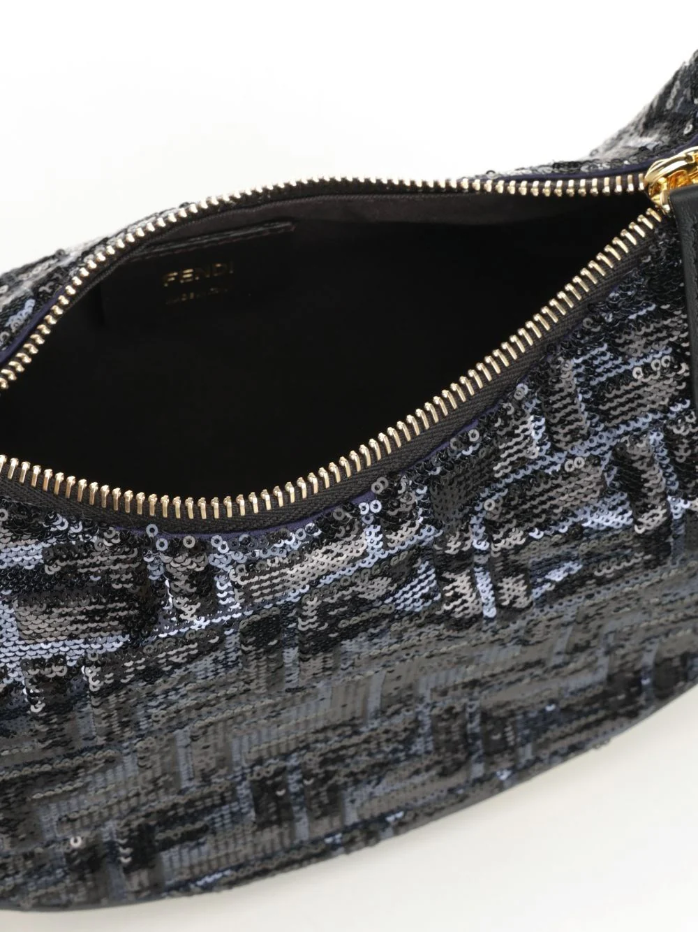 Fendi Women "Fendigraphy" Mini Hobo Bag - Image 6