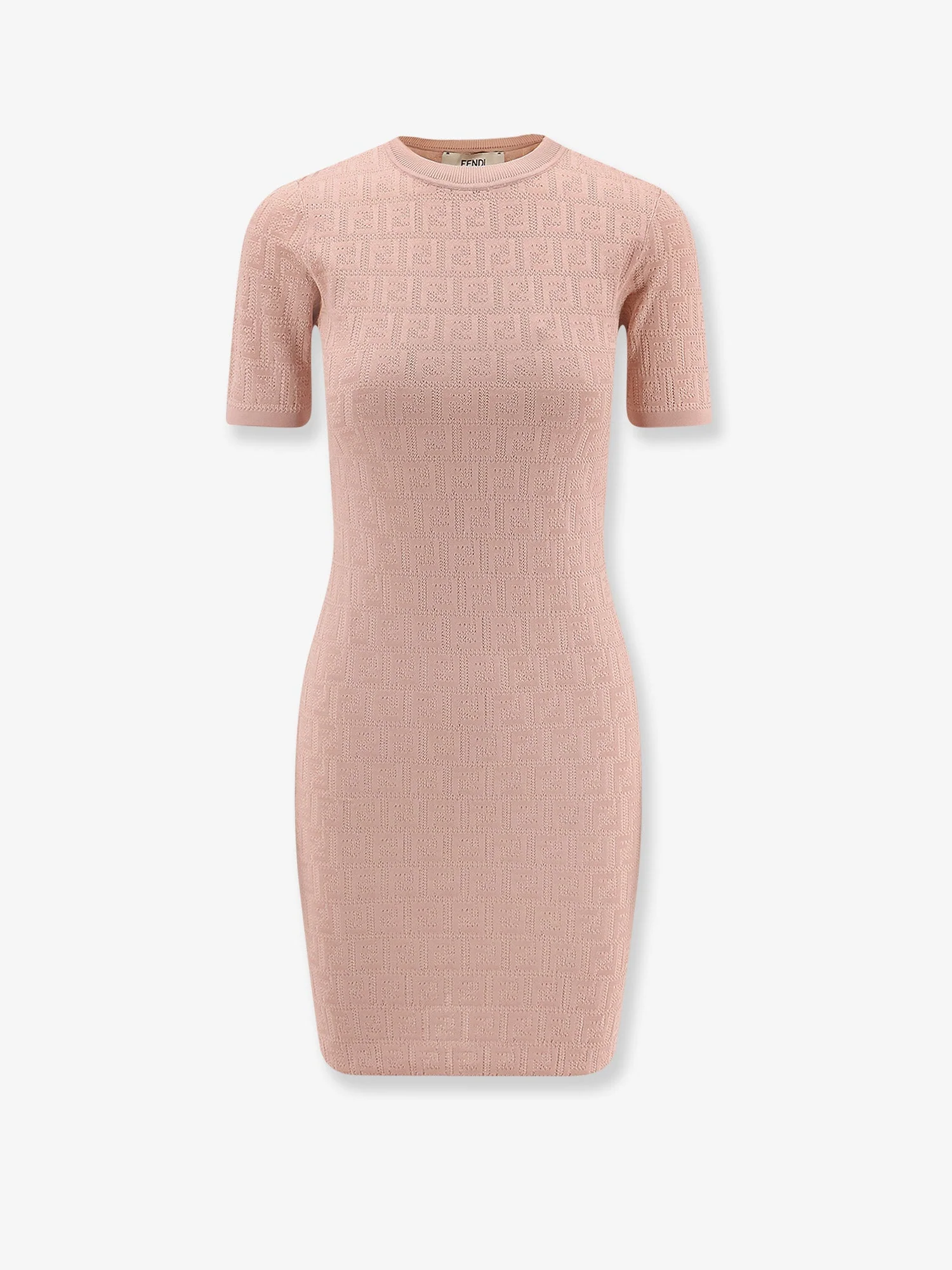 Fendi Women Ff Cotton And Viscose Dress