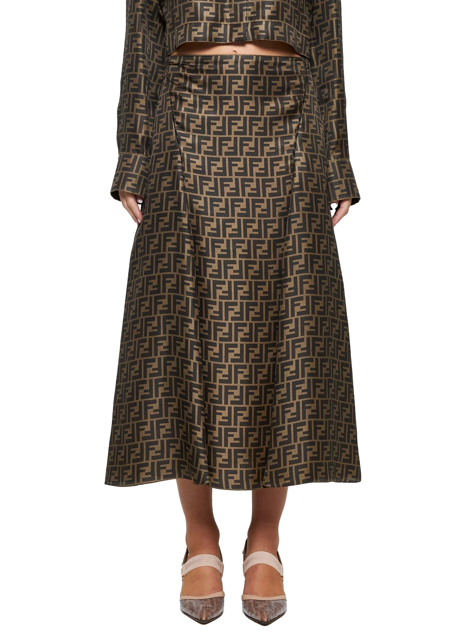 Fendi Women Ff Maxi Skirt - Image 2