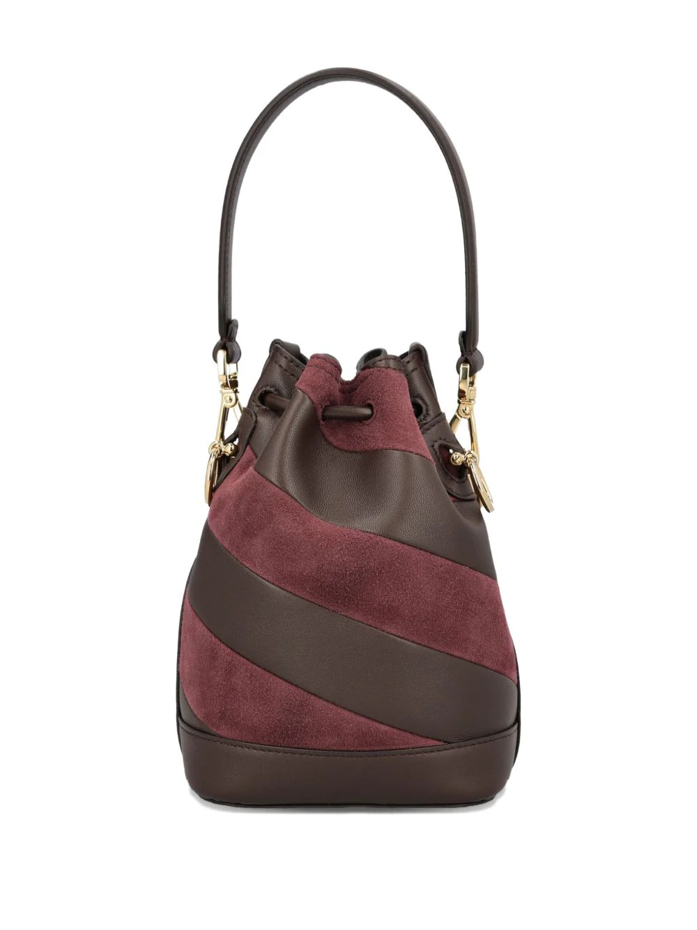 Fendi Women Mon Tresor Mini Leather Bucket Bag - Image 2