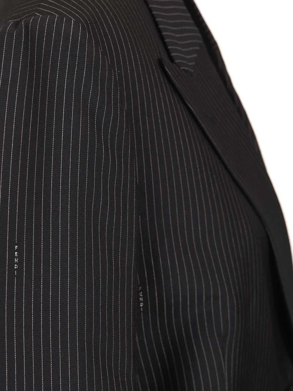 Fendi Women Pinstriped Wool Blazer - Image 4