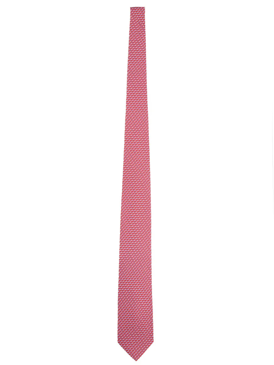 Ferragamo Men Silk Tie