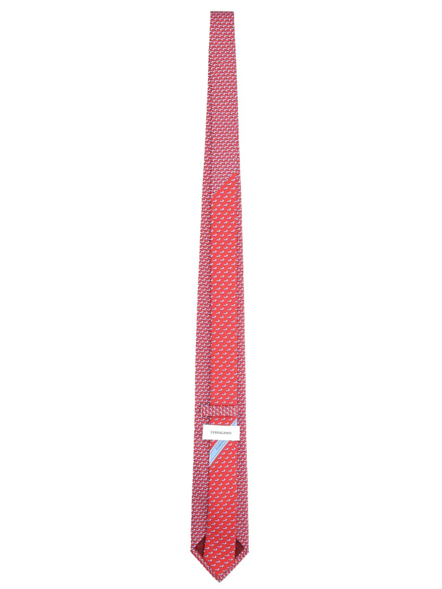 Ferragamo Men Silk Tie - Image 2