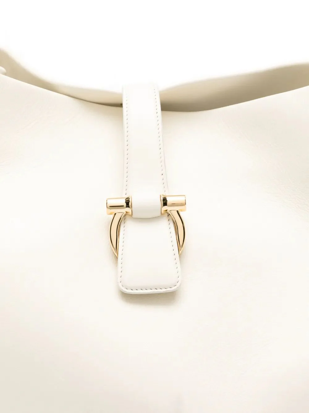Ferragamo Women Buckle-Detail Medium Shoulder Bag - Image 3