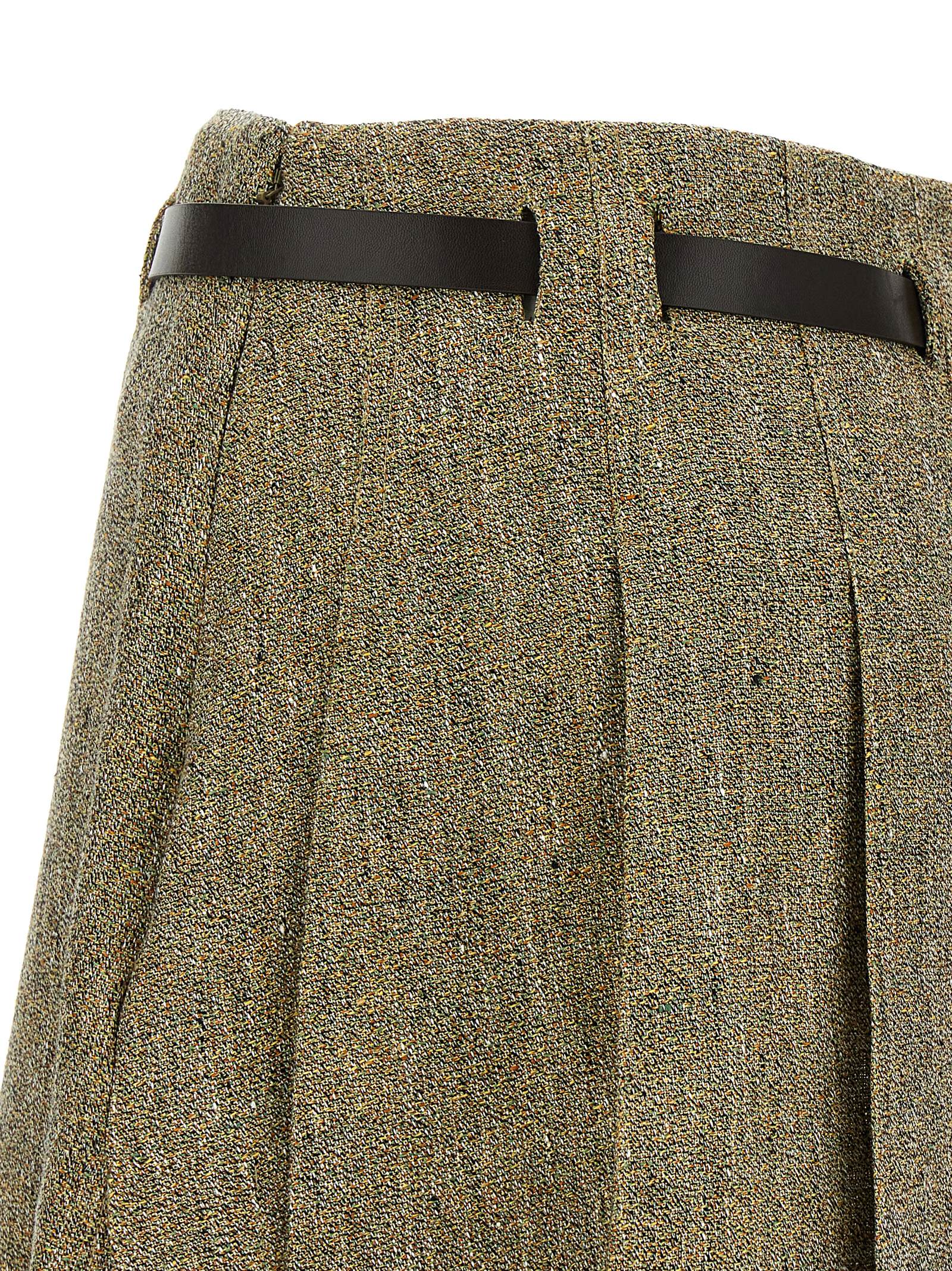 Ferragamo Women 'Gancini' Belt Skirt - Image 4