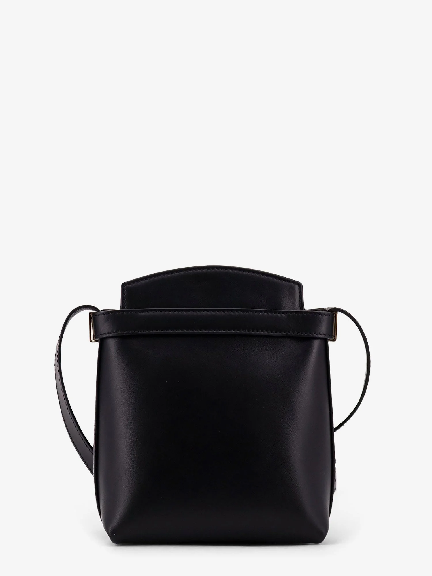 Ferragamo Women Leather Crossbody Bag With Gancini Detail - Image 2