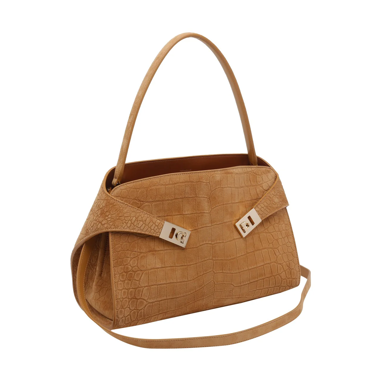 Ferragamo Women Soft Hug Medium Handbag - Image 2