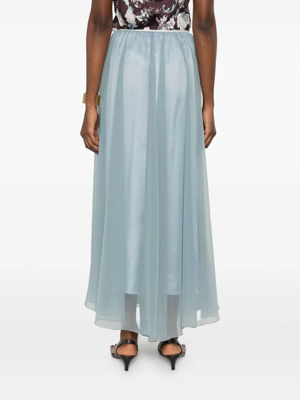 Forte Forte Women Chiffon Long Skirt - Image 3