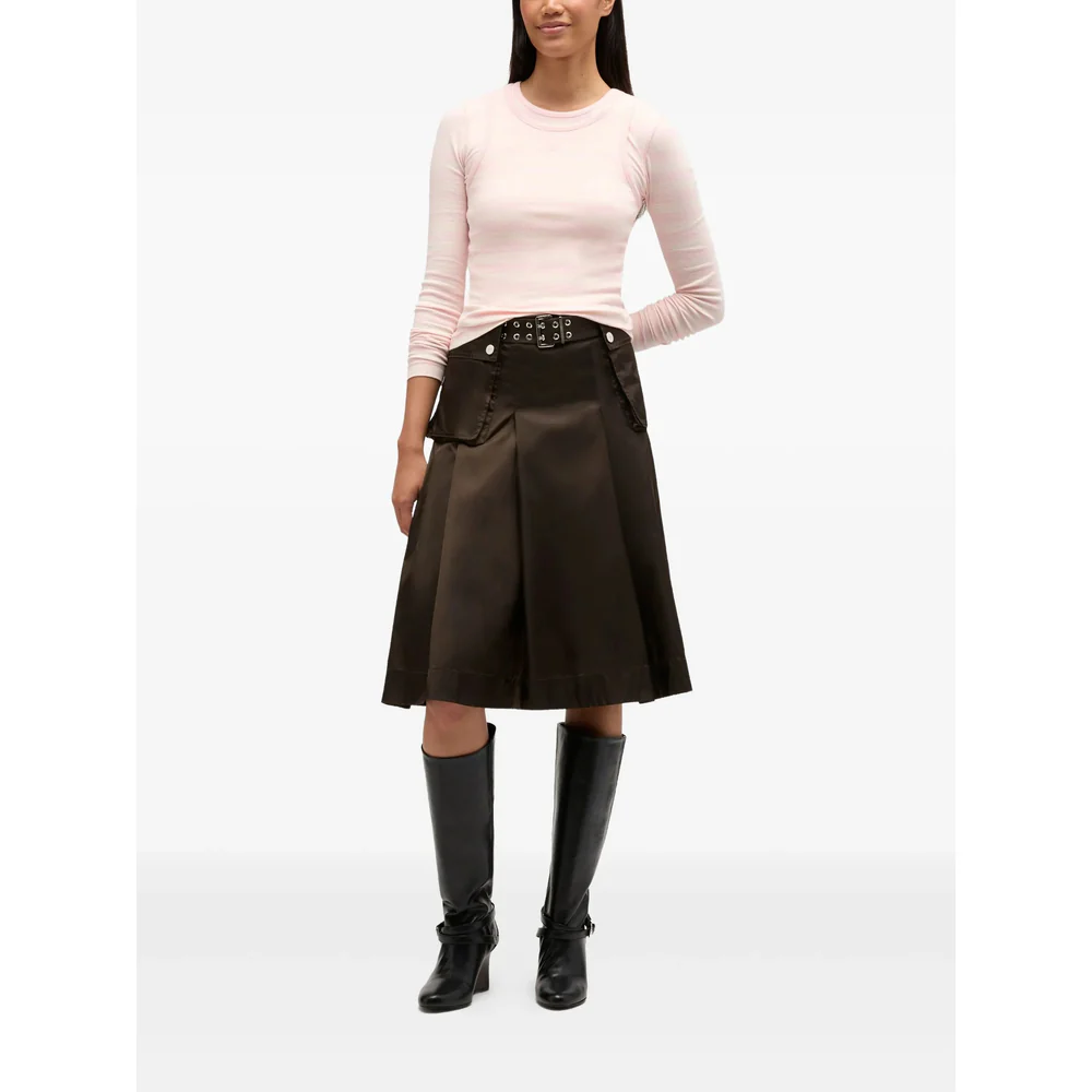 Ganni Brown Skirts - A-Line Skirts Women - Image 2