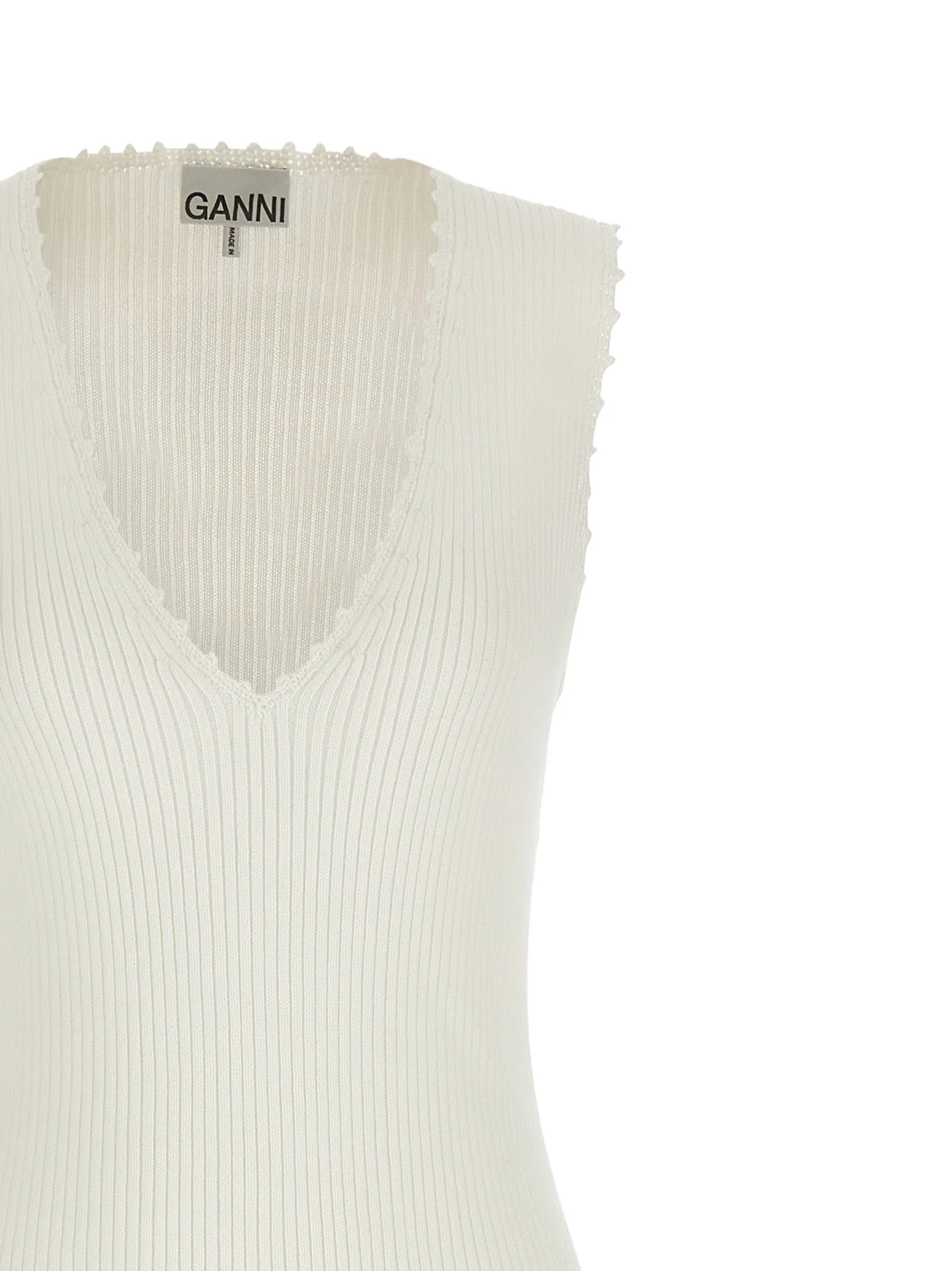 Ganni Women 'Cotton Crochet' Dress - Image 3
