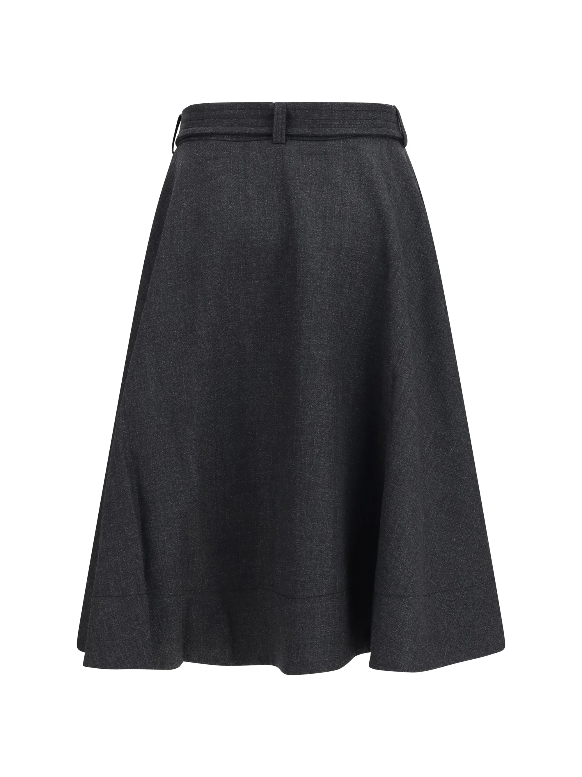 Ganni Women Wool Wrap Skirt - Image 2