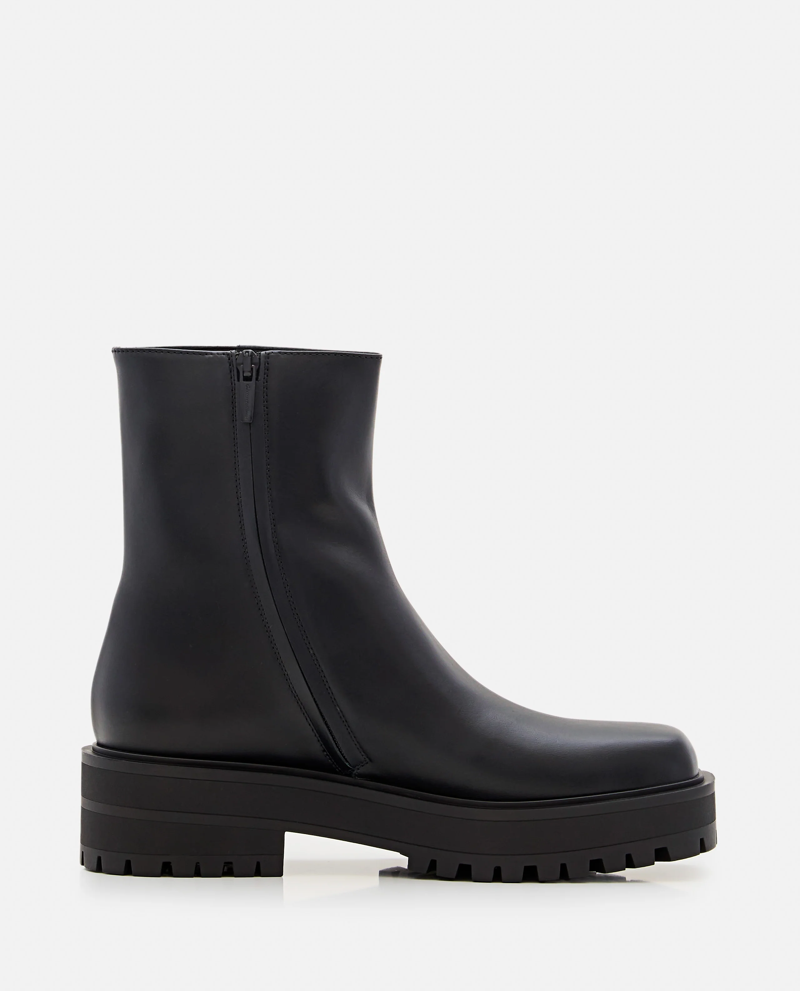 Gianvito Rossi Women Leather Combat Boots