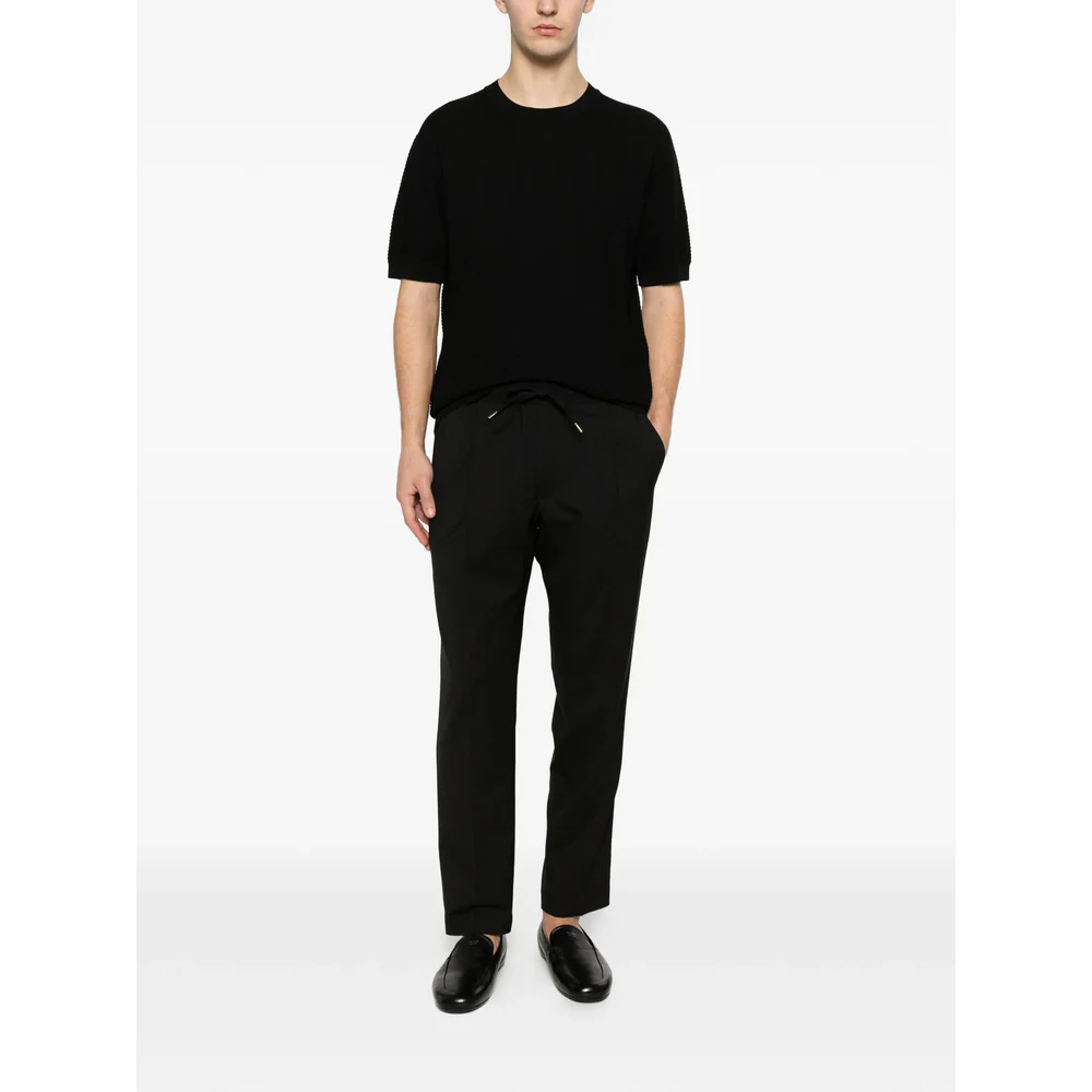 Giorgio Armani Black T-Shirts & Vests - T-Shirts Men - Image 3