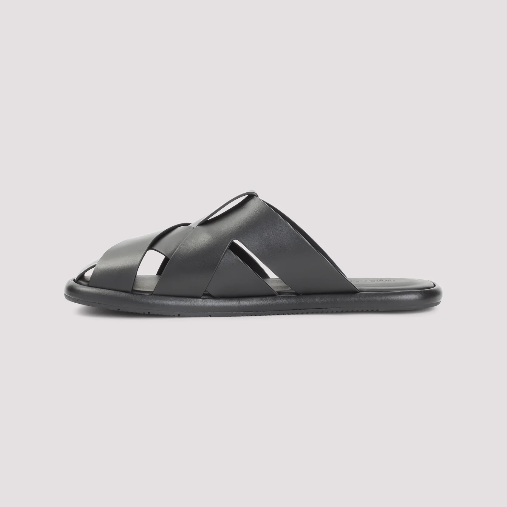 Giorgio Armani Leather Sandals Men - Image 2