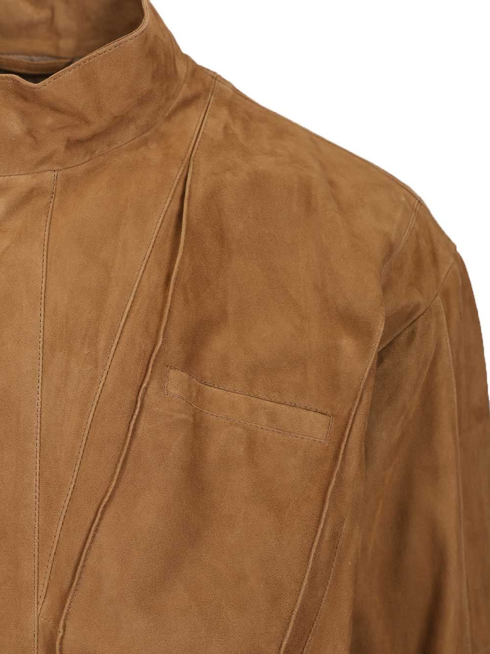 Giorgio Armani Men Suede Jacket - Image 5