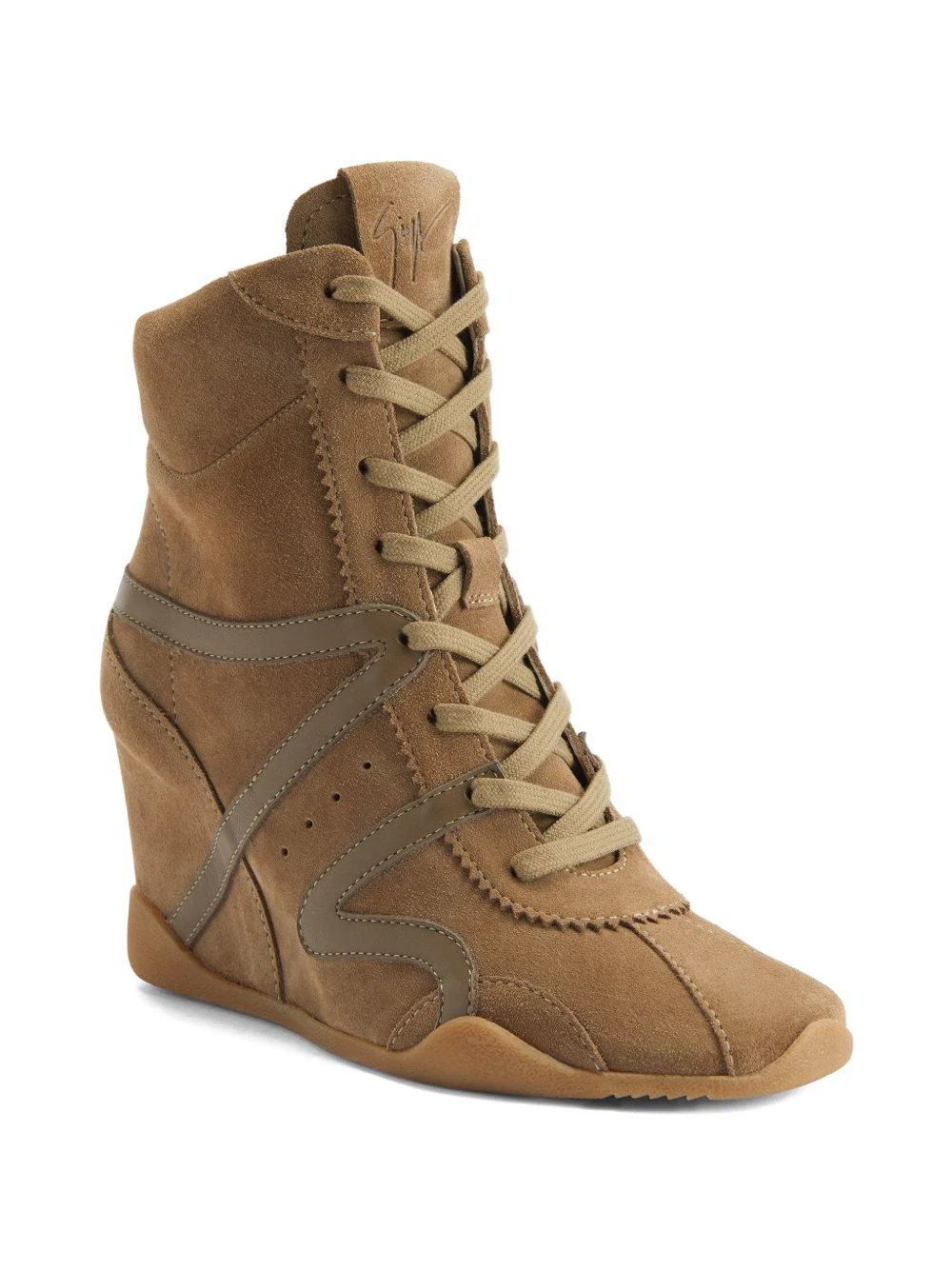 Giuseppe Zanotti Women Suede Leather Boots - Image 2