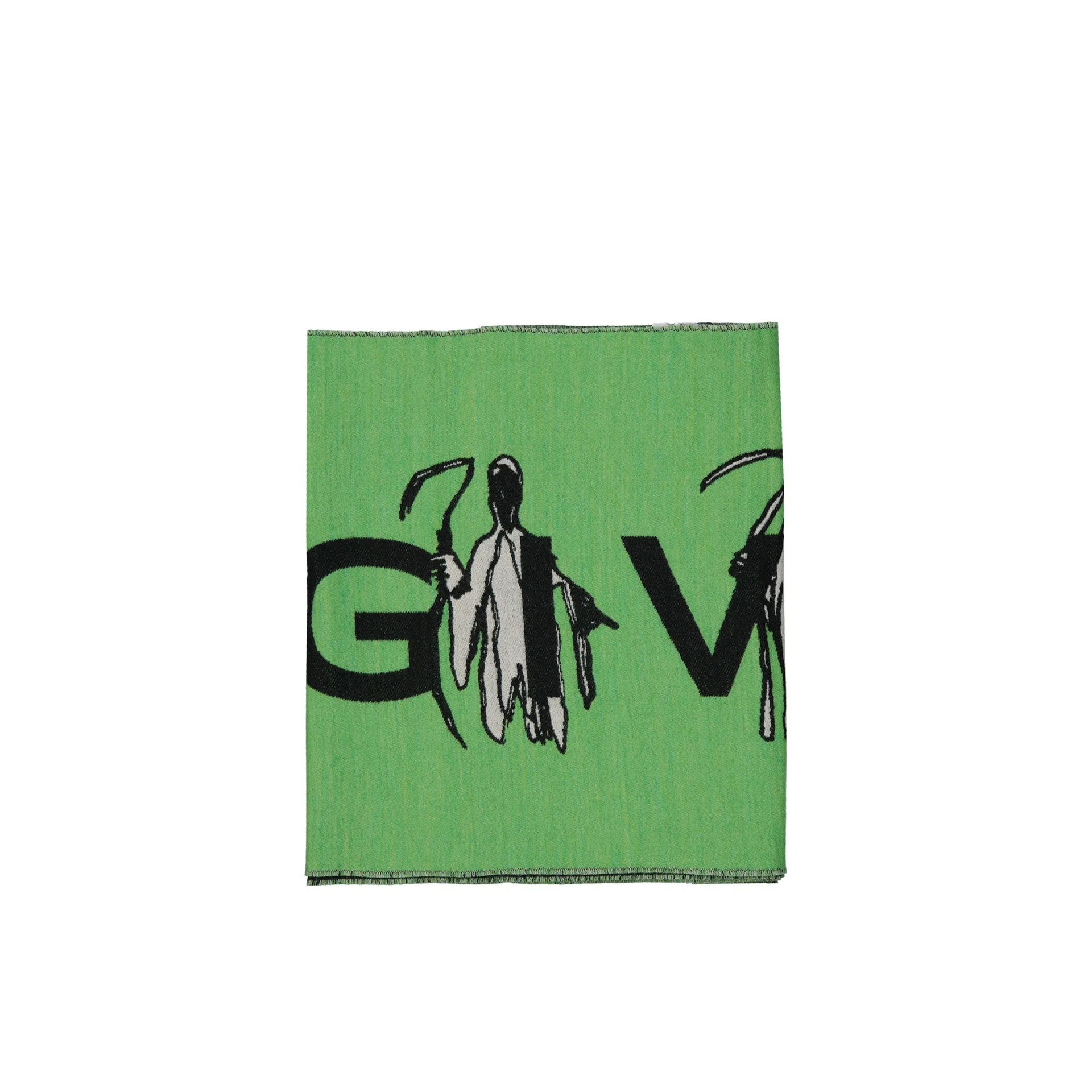 Givenchy Logo Wool Scarf Men