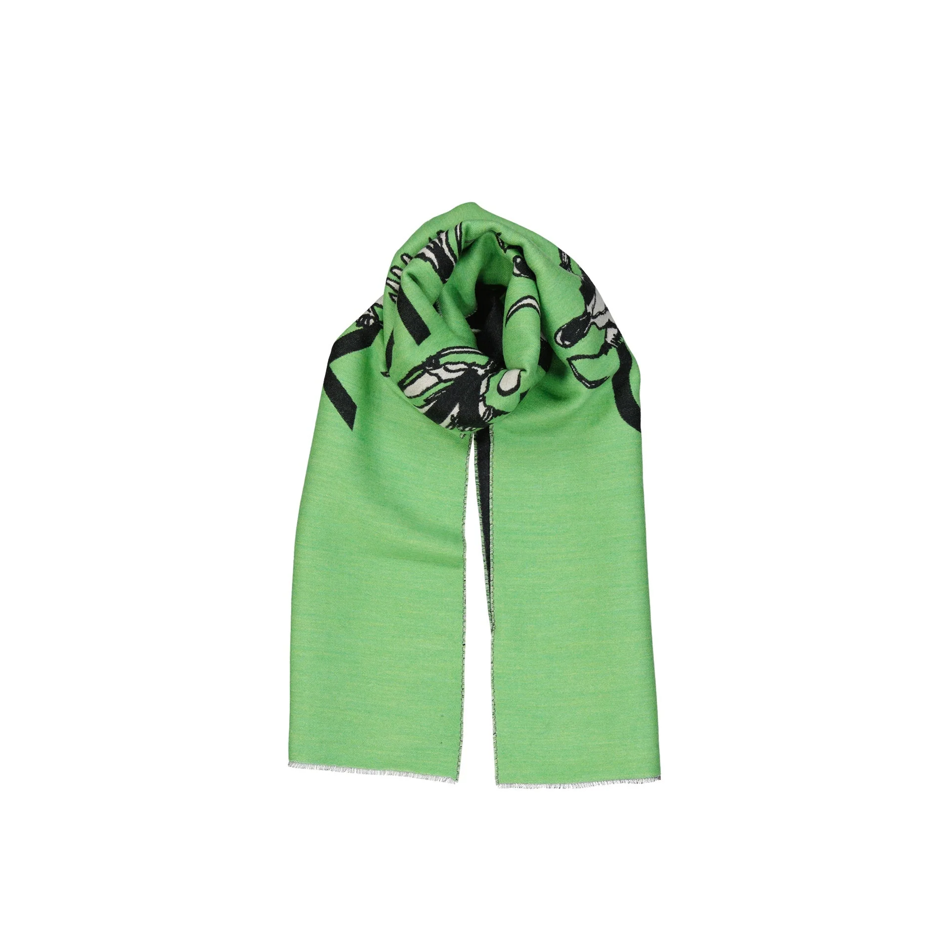 Givenchy Logo Wool Scarf Men - Image 2