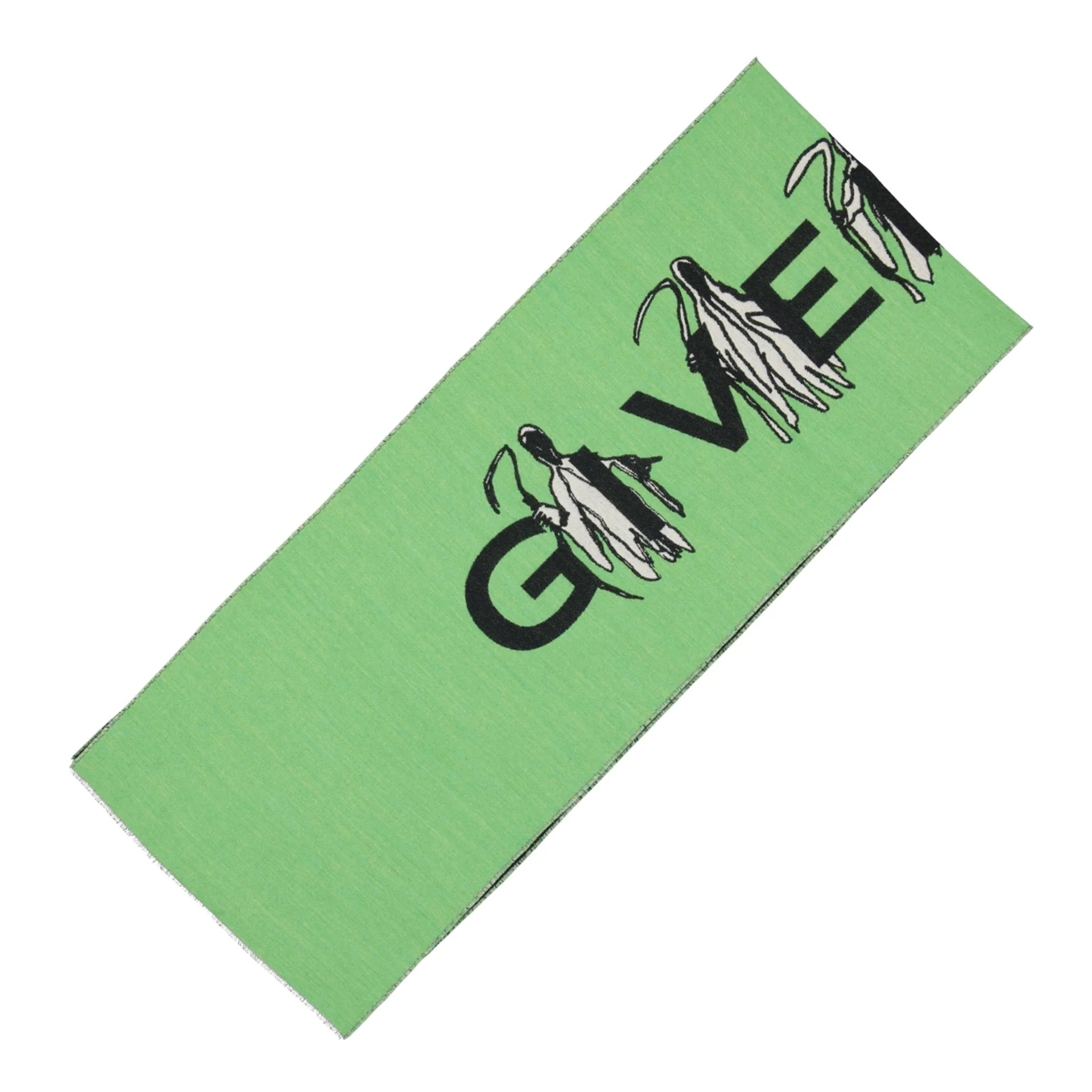 Givenchy Logo Wool Scarf Men - Image 3