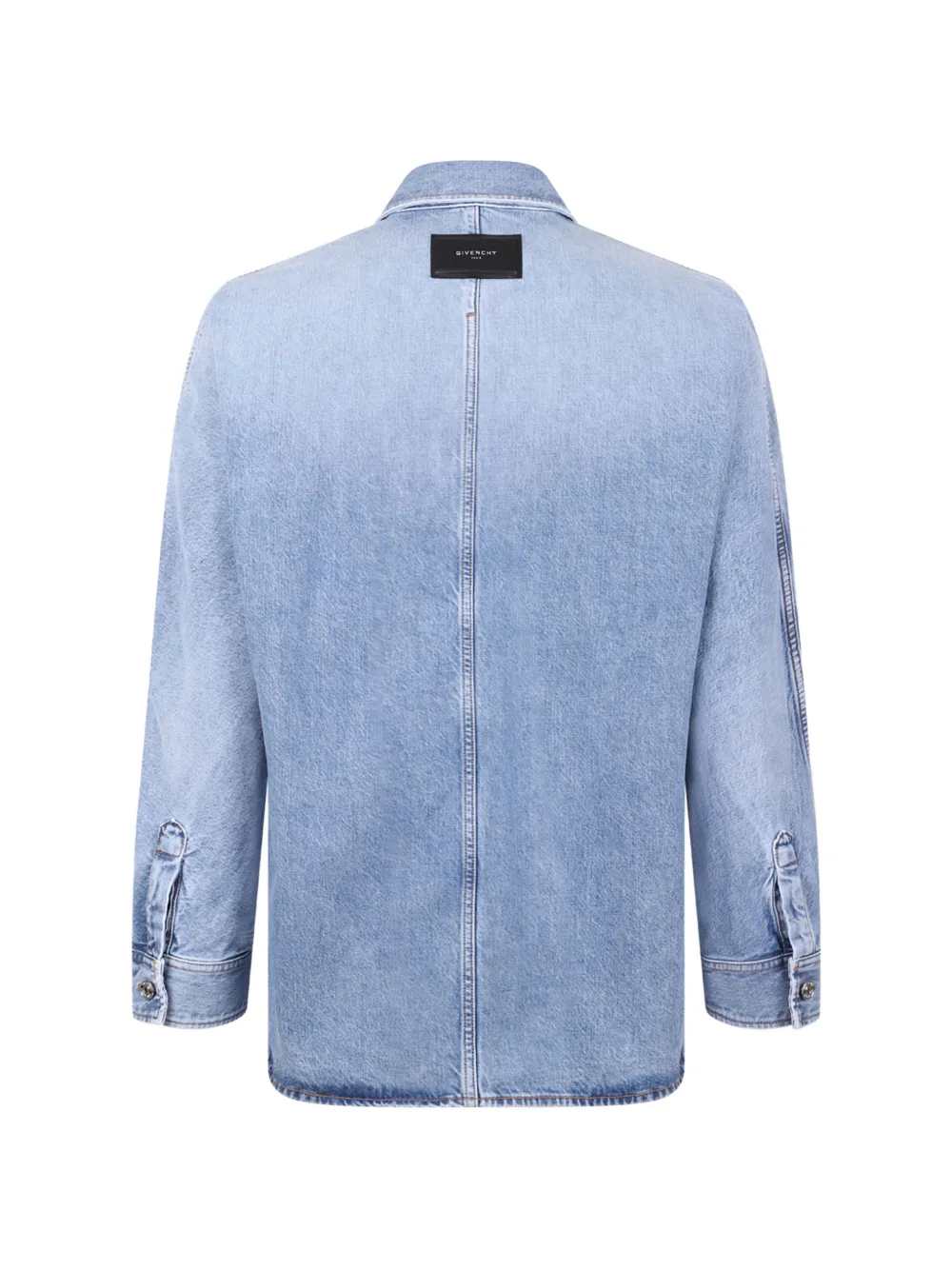 Givenchy Men Button-Down Shirt With Patch Pocket - Image 2