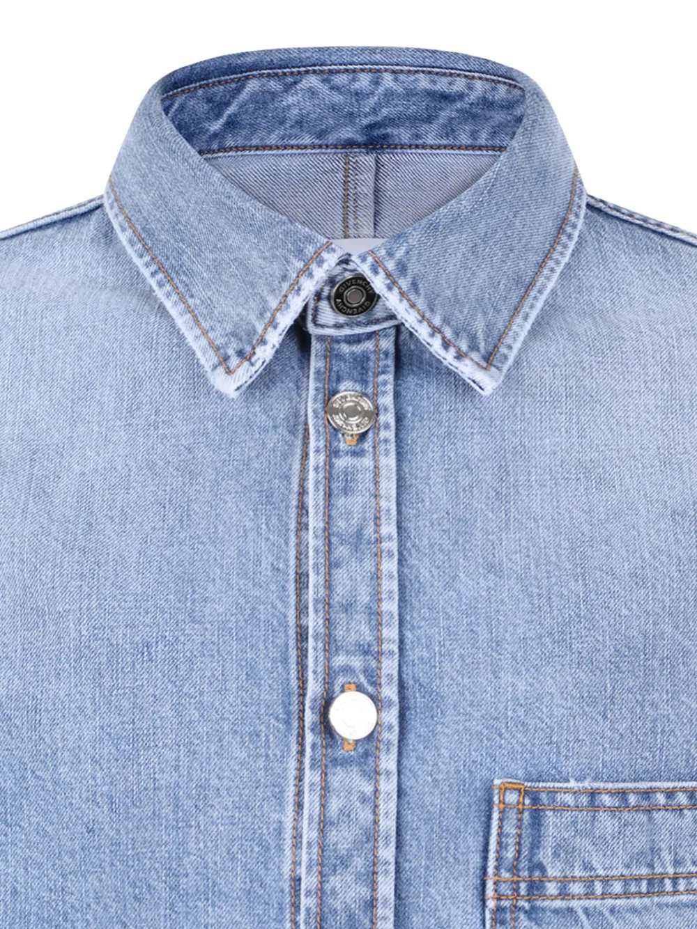 Givenchy Men Button-Down Shirt With Patch Pocket - Image 3