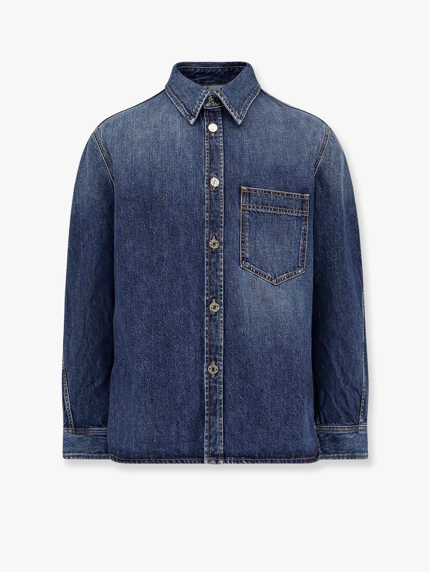 Givenchy Men Overshirt Denim Shirt