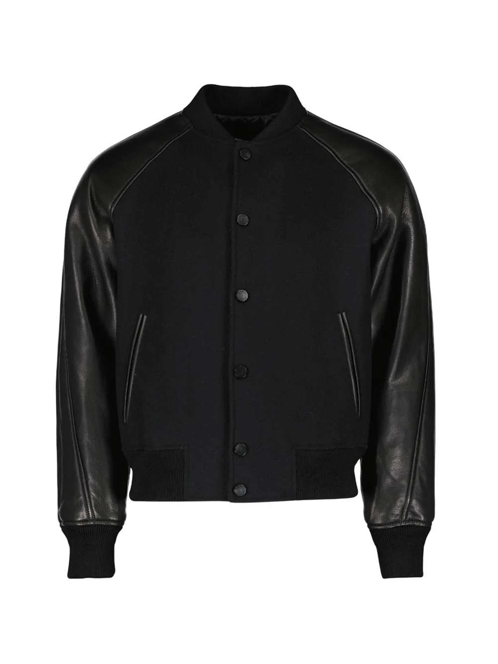 Givenchy Men Paneled Bomber Jacket