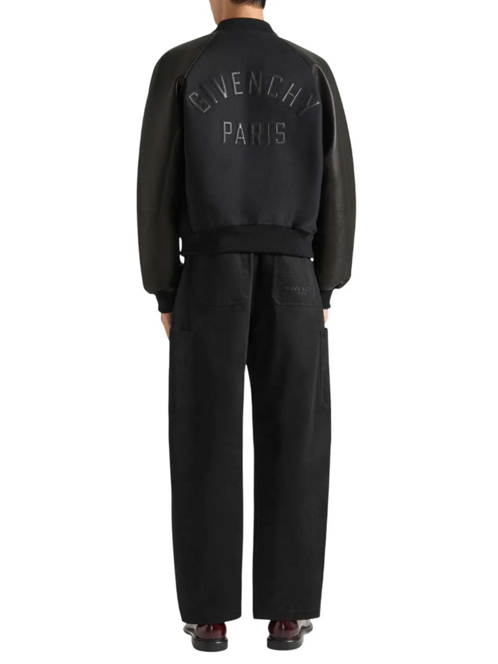 Givenchy Men Paneled Bomber Jacket - Image 3