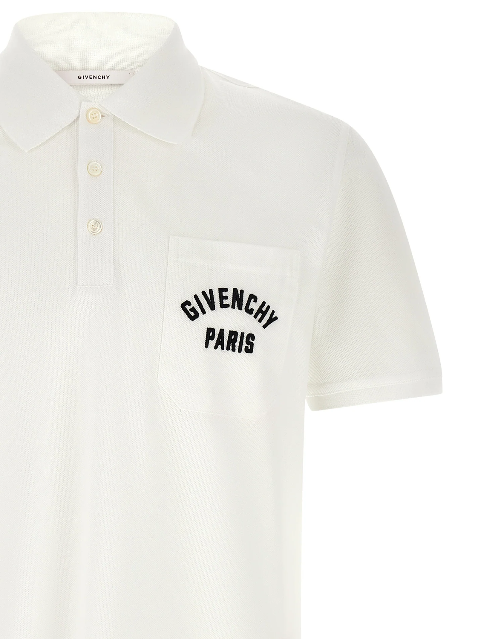 Givenchy Men Pocket Embroidery Polo Shirt - Image 3